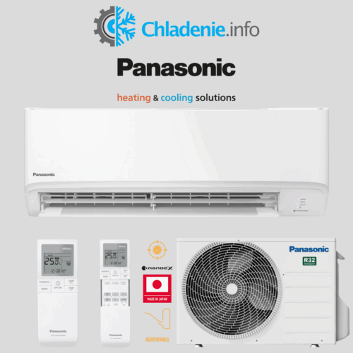 Klimatizácia Panasonic TZ s technológiou nanoe X, Aerowings a Made in Japan - kompletný set